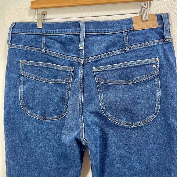 Madewell The Perfect Vintage Jean Women's Size 33 Dark Blue Minimalist Chic - Picture 6 of 12